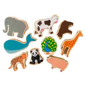 Large wooden animals – educational toys online