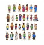 420 My Family wooden people